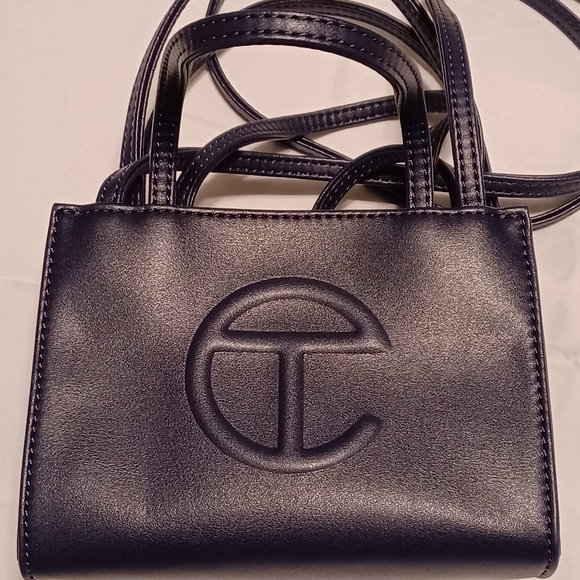 Telfar bag, navy blue, small - Picture 3 of 6